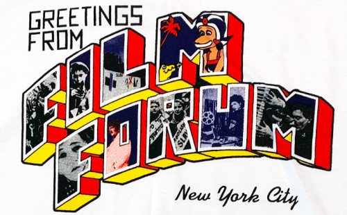 Greetings from Film Forum 50th Anniversary T-shirts