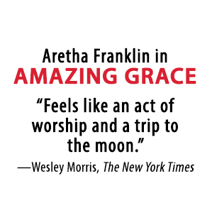 Aretha Franklin in AMAZING GRACE