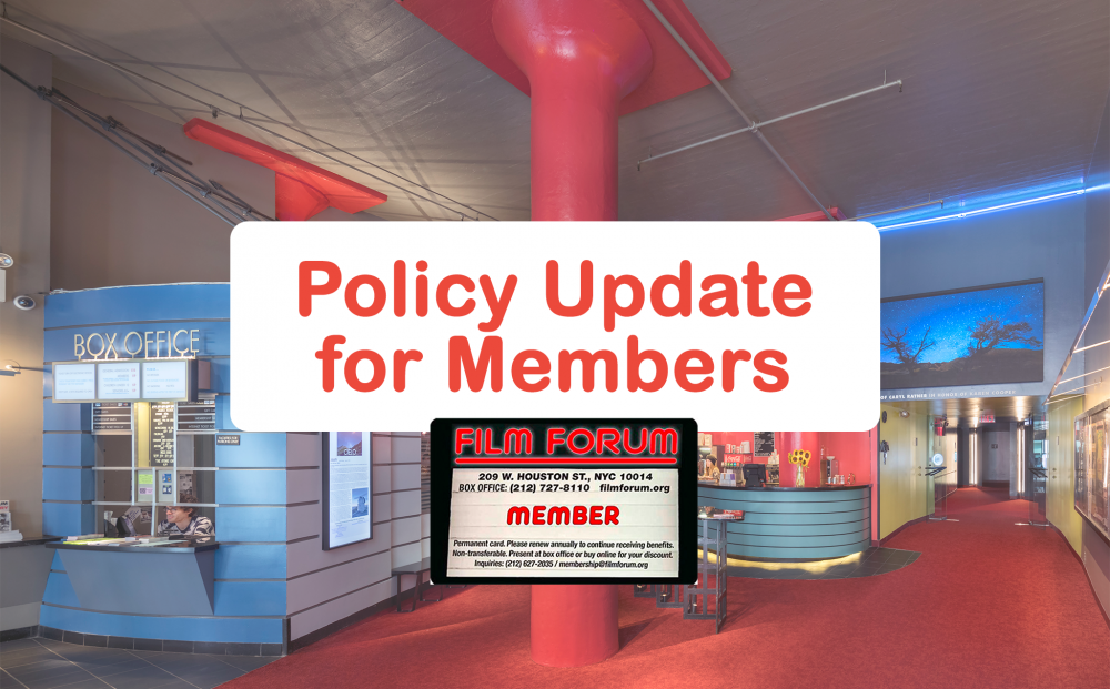 Policy Update for Members
