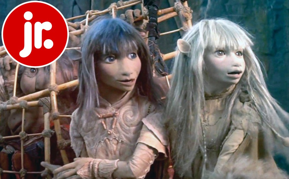 Two of the creatures from THE DARK CRYSTAL.