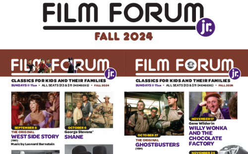 New! Film Forum Jr. Fall 2024 Calendar