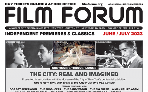 NEW! June-July 2023 Film Forum Premieres & Repertory Calendar