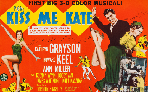 KISS ME KATE <br>in 3-D