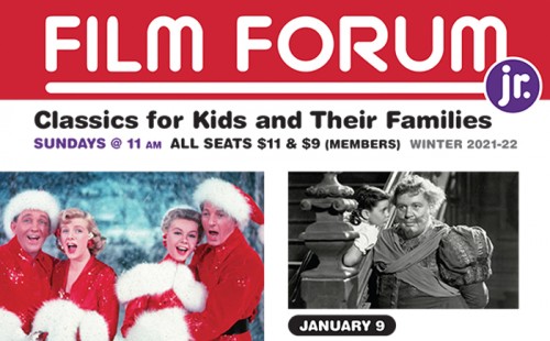 Film Forum Jr. Winter 2021-22 Calendar