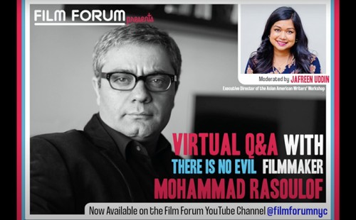 Virtual Q&A with filmmaker Mohammad Rasoulof