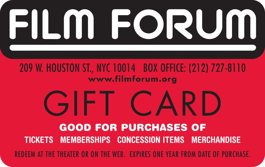 Film Forum · Support · Membership